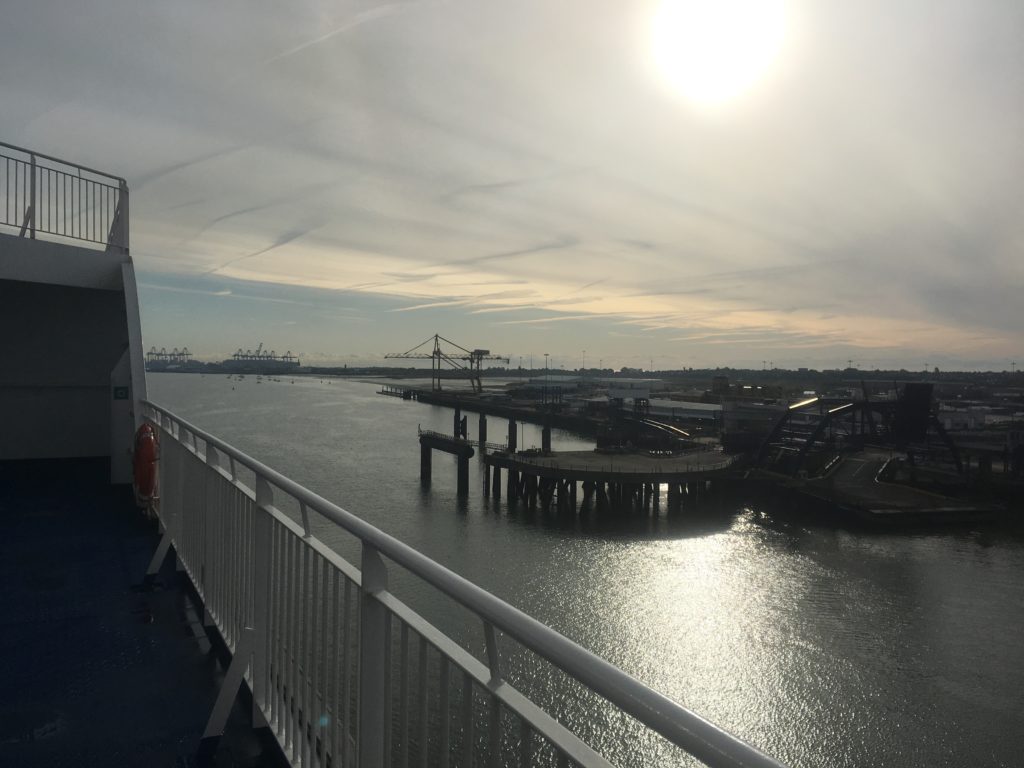 Pulling away from England