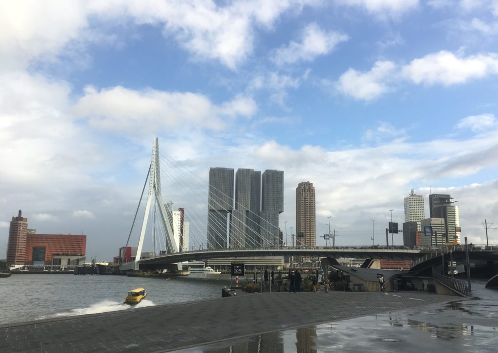 Rotterdam harbour reminds me of Hong Kong