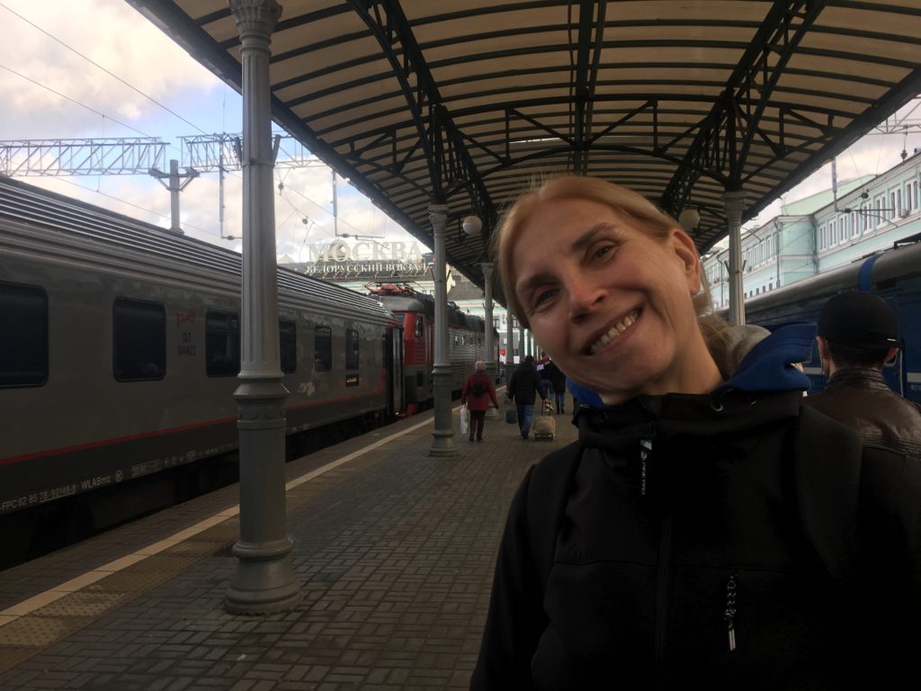 Angel Ella who brought me to Moscow (Mockba)