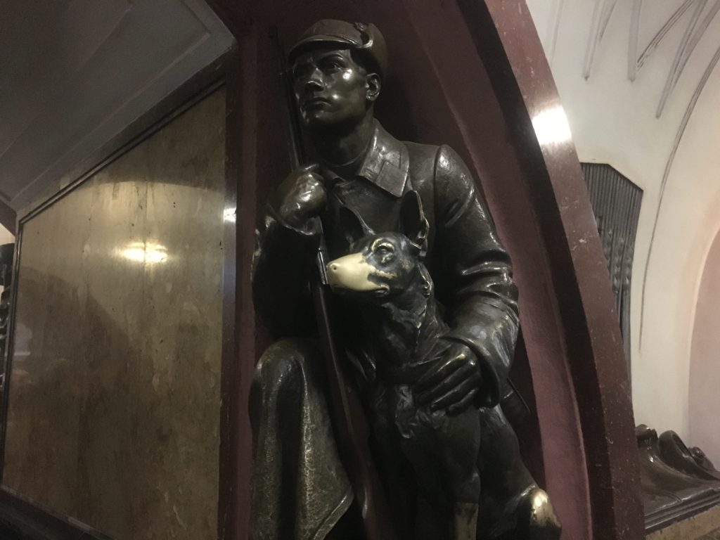 Rubbing the shiny pup's nose will bring you good luck in your studies
