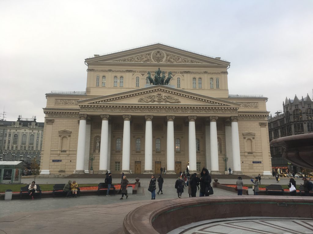 The Bolshoi with flying horses