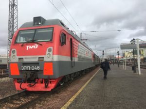 Our Russian Engine on electric for now