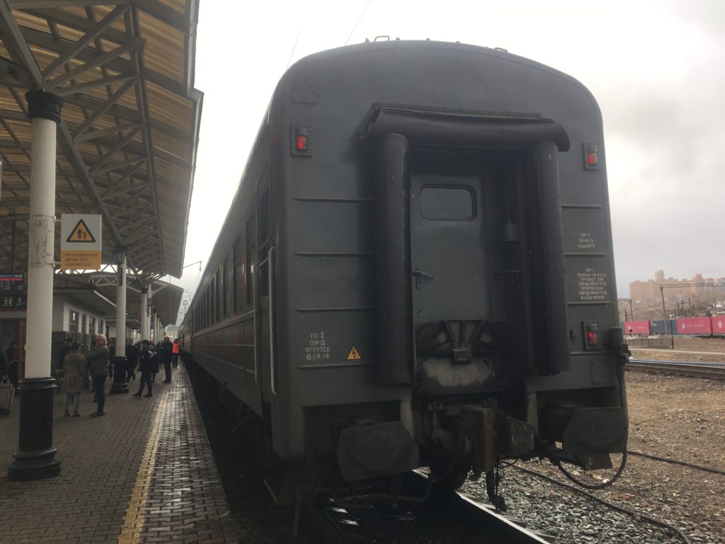 Back end at Krasnoyarsk