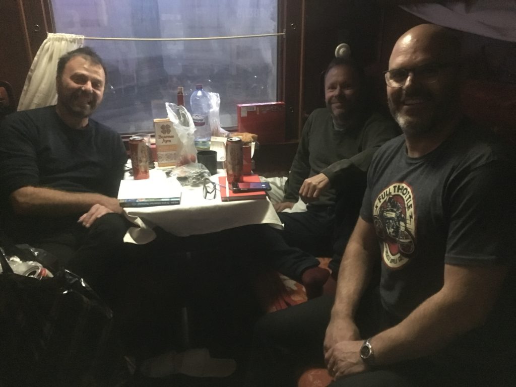 The Kiwi Krew about to enjoy their Choco-Pies